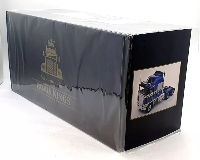 1976 Kenworth - K100 AERODYNE Tractor Truck, Blue, 1:18 *Voir Note-*See Note