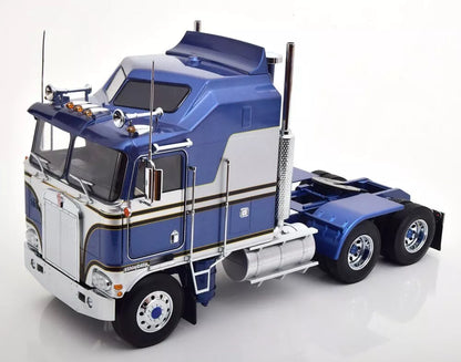 1976 Kenworth - K100 AERODYNE Tractor Truck, Blue, 1:18 *Voir Note-*See Note