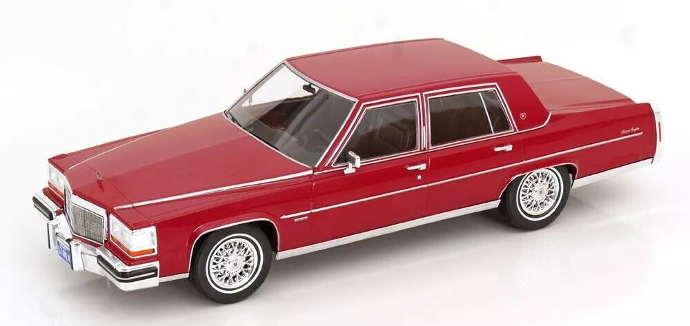 1982 Cadillac Fleetwood Brougham-(Dark Metallic Red)
