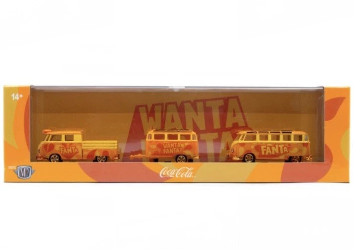 CHASE CARS-M2 Machines-1960 VW Double Cab Truck with 1960 VW 15