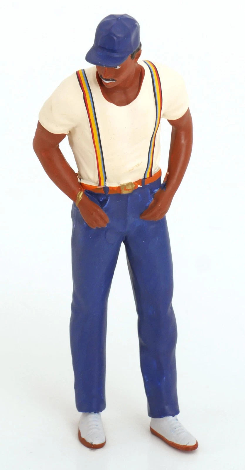 KK Scale 1:18 Magnum P.I. Volkswagen T3 Minibus Multivan Island Hoppers 1987 + Thomas &amp; Theodore Calvin (T.C.) – Ensemble 3 pièces – KKDC180993 / KKFIG031 / KKFIG055