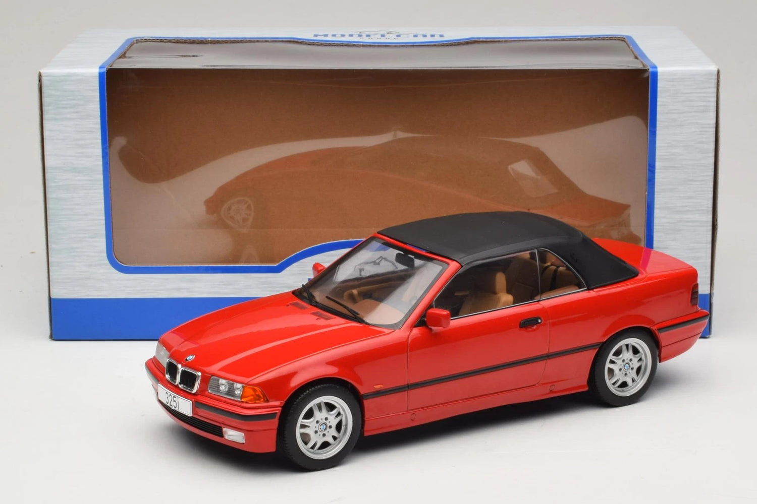 MCG 1/18"-BMW (E36) Alpina B3 3.2 Cabriolet 1996 —(Rouge)  MCG18317