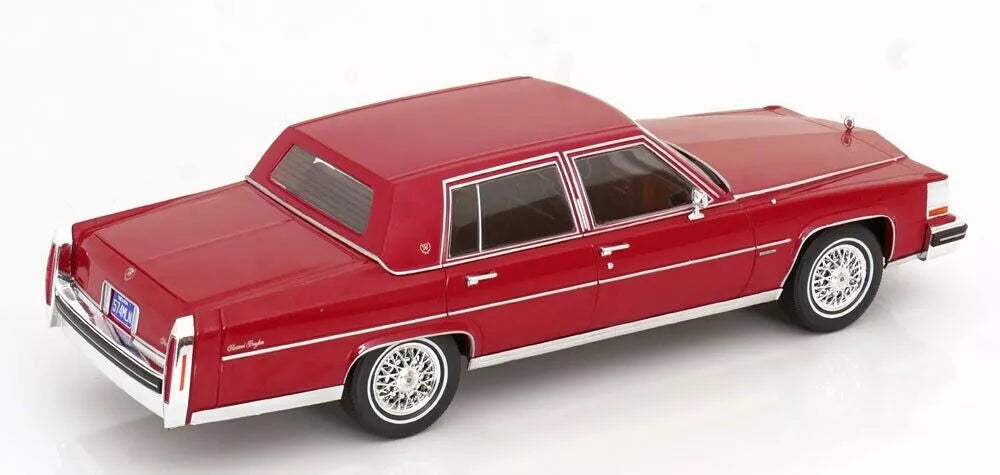 1982 Cadillac Fleetwood Brougham-(Dark Metallic Red)