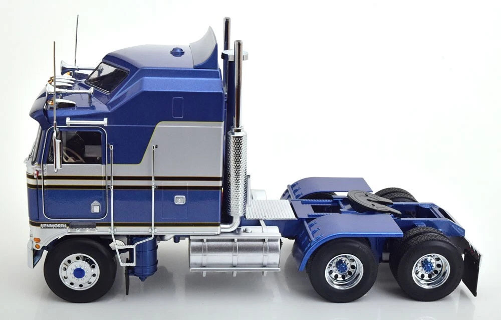 1976 Kenworth - K100 AERODYNE Tractor Truck, Blue, 1:18 *Voir Note-*See Note