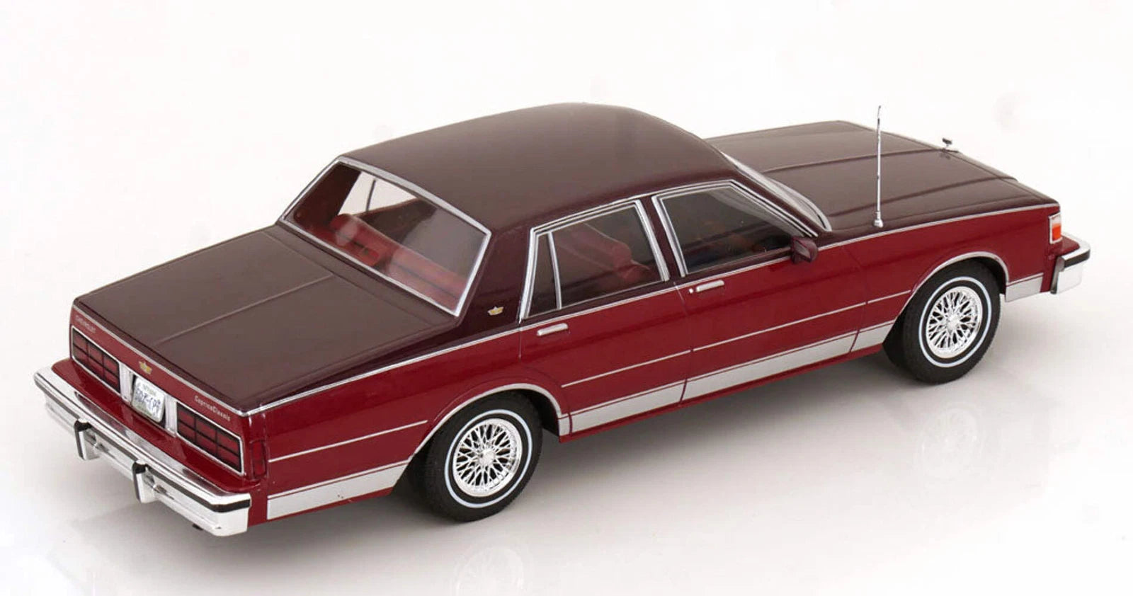 ModelCarGroup 1:18 Chevrolet Caprice Année De Construction 1987 Rouge Fonce Metallique Modelcar Group Mcg18361 ModelCarGroup 1:18 Chevrolet Caprice Année De Construction 1987 Rouge Fonce Metallique Modelcar Group Mcg18361