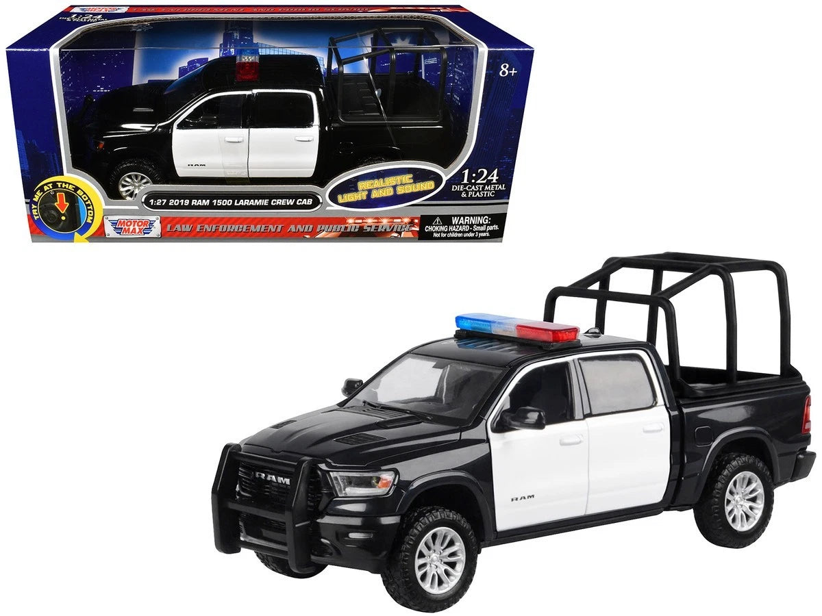 2019 RAM 1500 Laramie (Noir/Blanc-Black/White) 79545BKWH