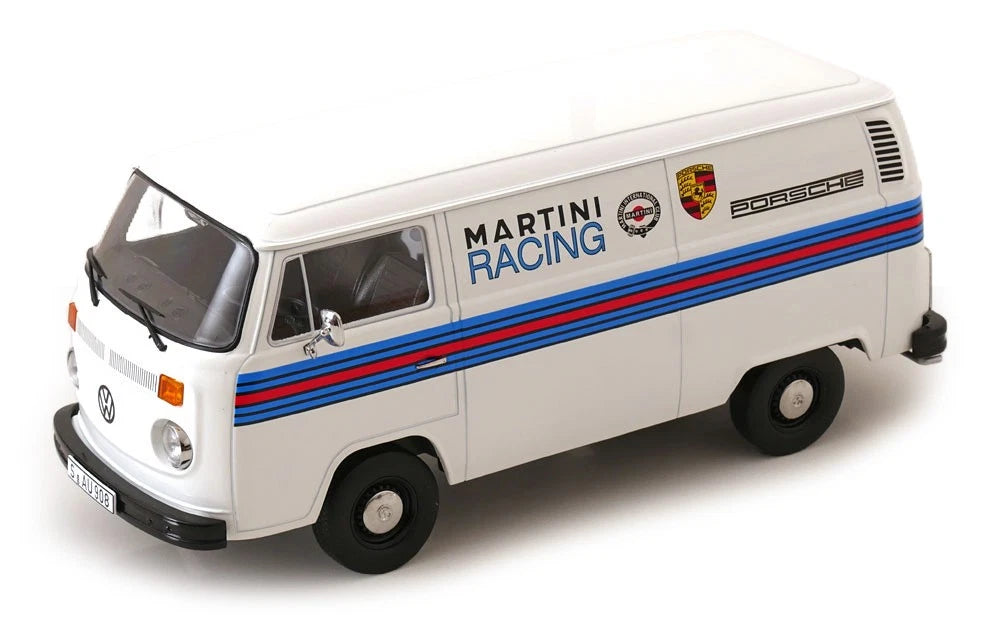 VOLKSWAGEN T2B DELIVERY VAN PORSCHE MARTINI RACING WHITE 1972