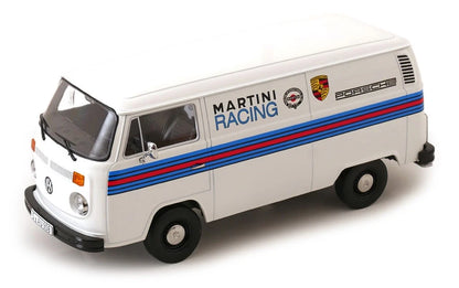 VOLKSWAGEN T2B DELIVERY VAN PORSCHE MARTINI RACING WHITE 1972