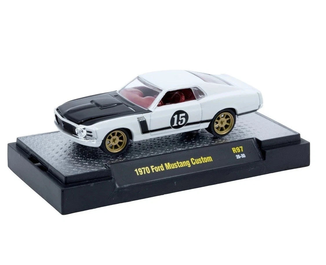 M2 Machines 1:64 1970 Ford Mustang Custom – Detroit-Muscle Release 97 – 32600-97-C