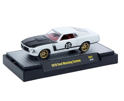 M2 Machines 1:64 1970 Ford Mustang Custom – Detroit-Muscle Release 97 – 32600-97-C