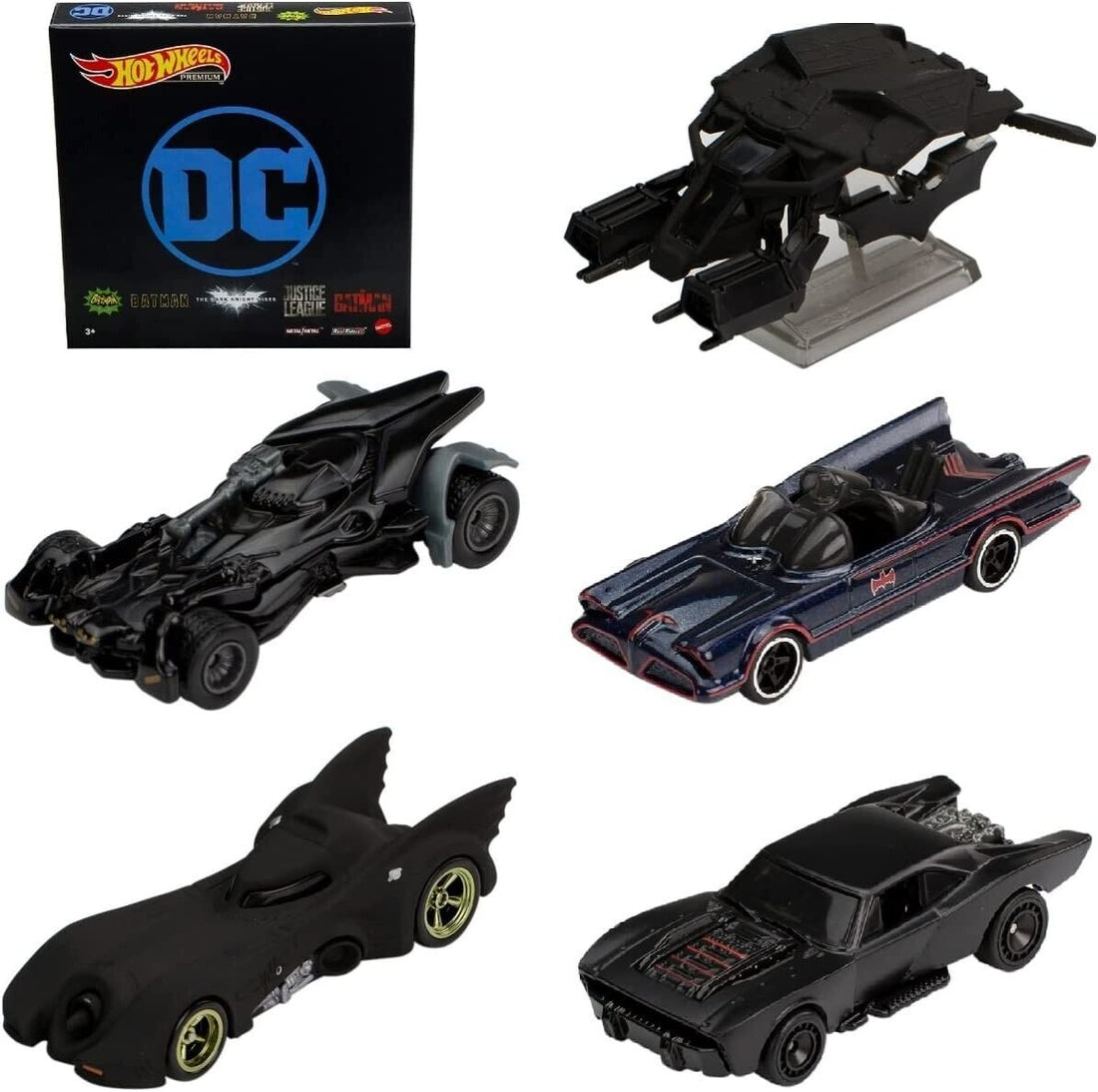 Hot Wheels Premium Box "Batman DC" dernier le démo.