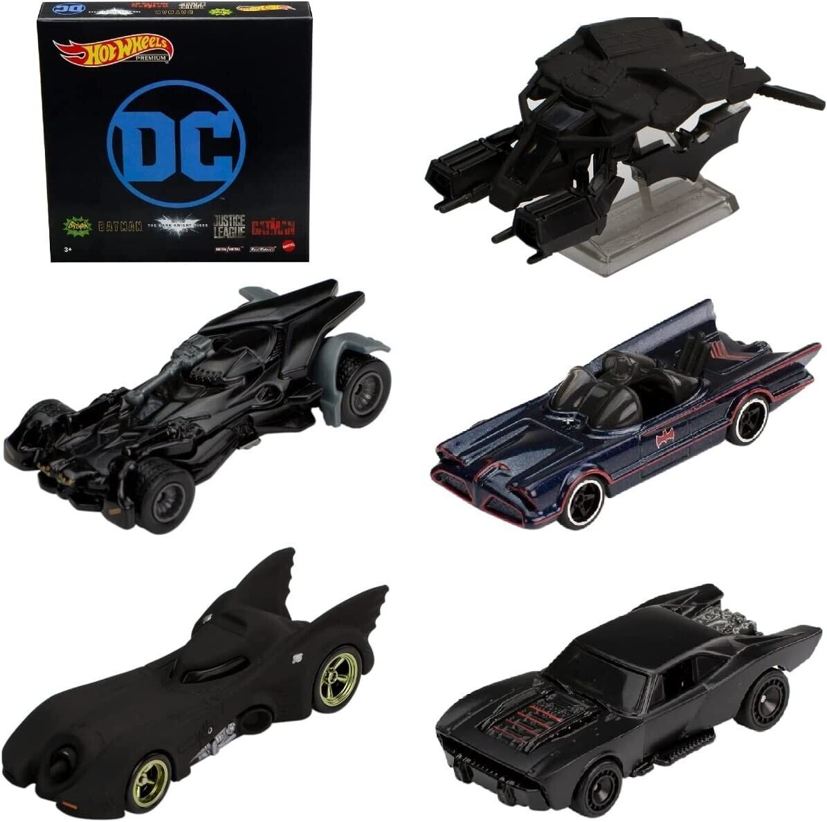 Hot Wheels Premium Box "Batman DC" dernier le démo.