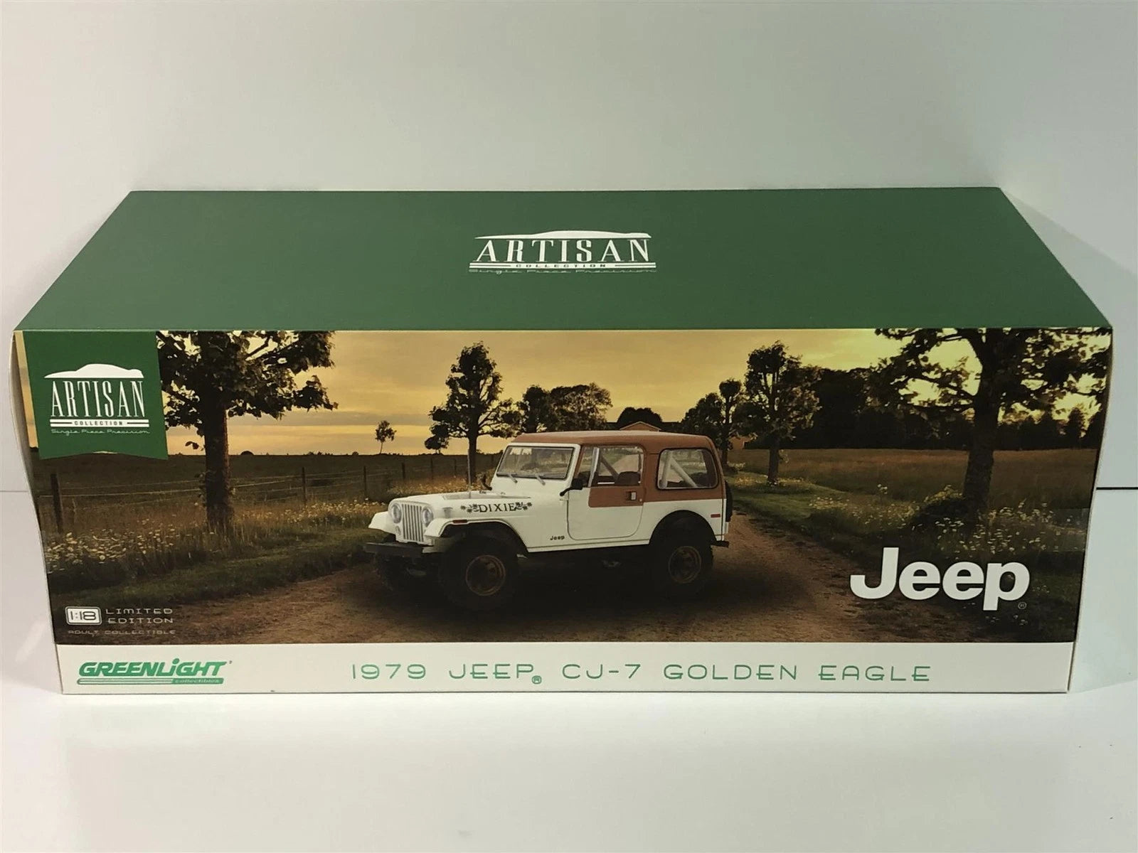 Jeep CJ-7 1979 Golden Eagle "Dixie" (Dukes of Hazzard)