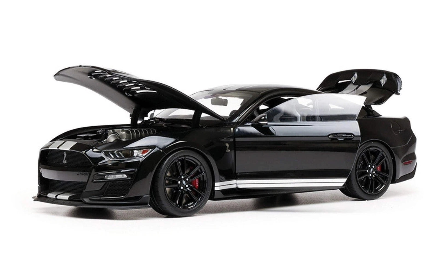 2022 Ford Mustang Shelby GT500 - Shadow Black (1:18)