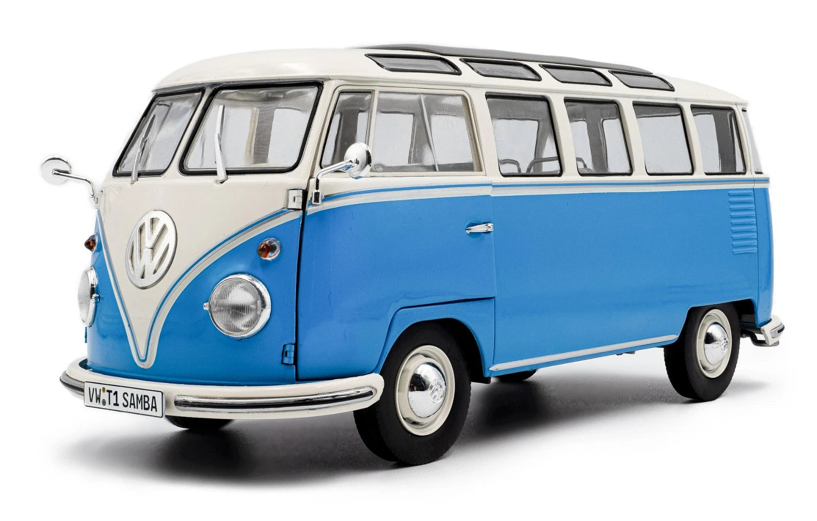 SOLIDO- VOLKSWAGEN Type 1 Samba 1962-Blue (S1813401)