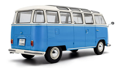 SOLIDO- VOLKSWAGEN Type 1 Samba 1962-Blue (S1813401)