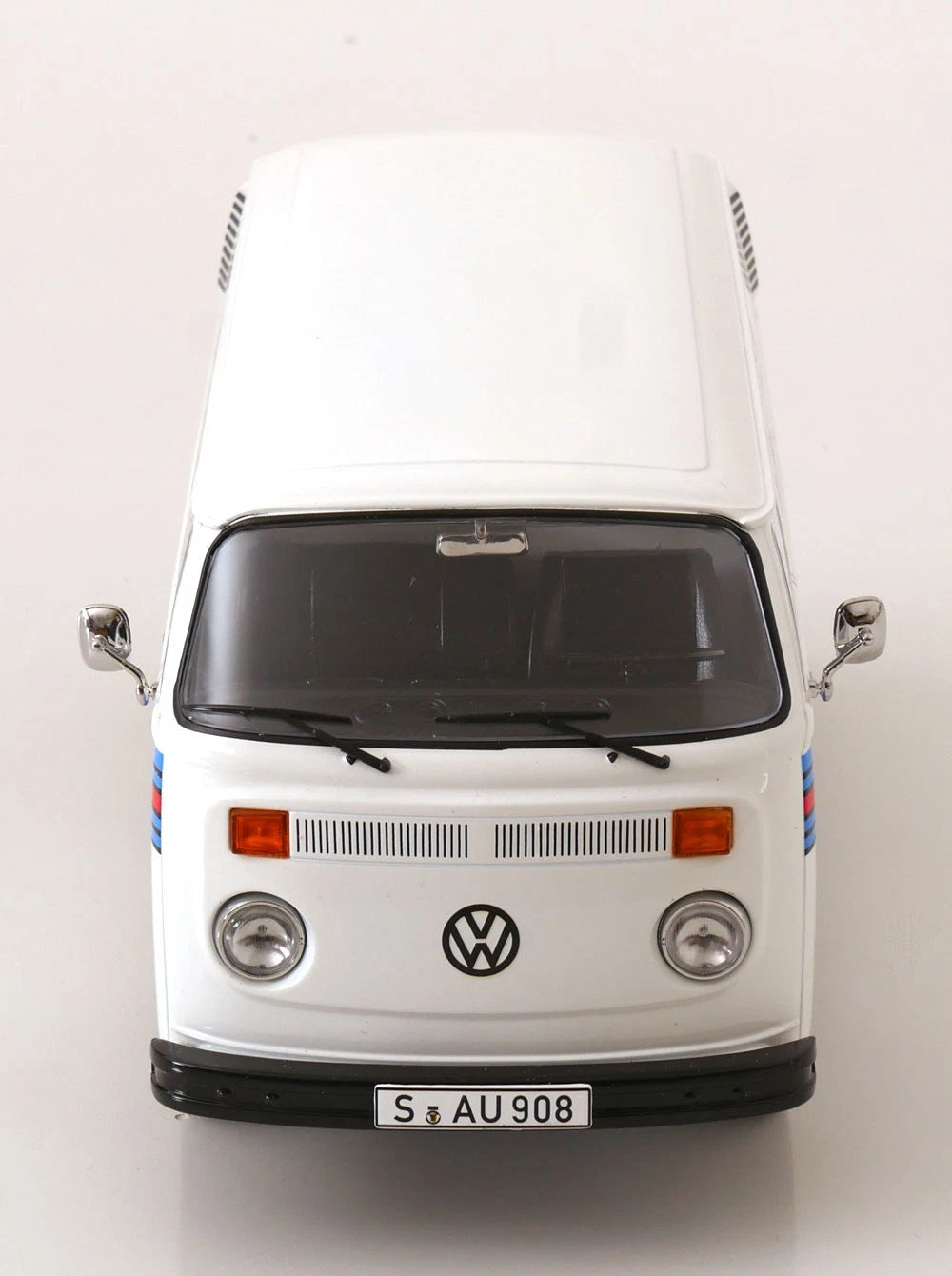 VOLKSWAGEN T2B DELIVERY VAN PORSCHE MARTINI RACING WHITE 1972