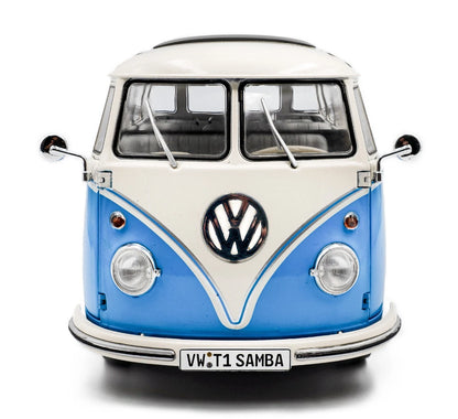SOLIDO- VOLKSWAGEN Type 1 Samba 1962-Blue (S1813401)