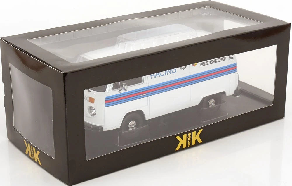 VOLKSWAGEN T2B DELIVERY VAN PORSCHE MARTINI RACING WHITE 1972
