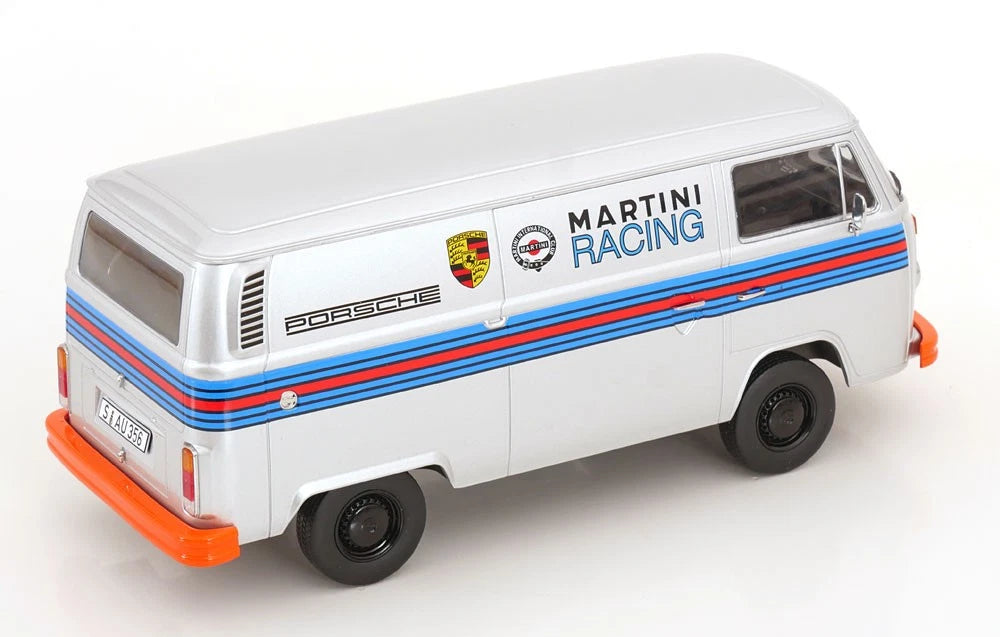 VOLKSWAGEN T2B DELIVERY VAN PORSCHE MARTINI RACING SILVER 1972