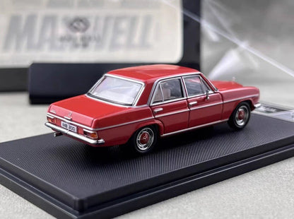 Maxwell Model 1:64-Mercedes-Benz 200 W114-Pearl Red MW640030