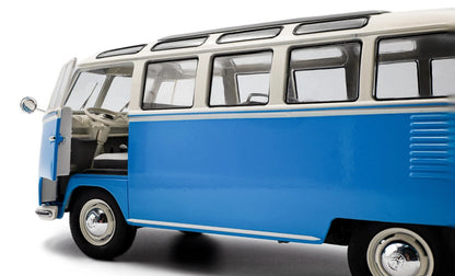 SOLIDO- VOLKSWAGEN Type 1 Samba 1962-Blue (S1813401)