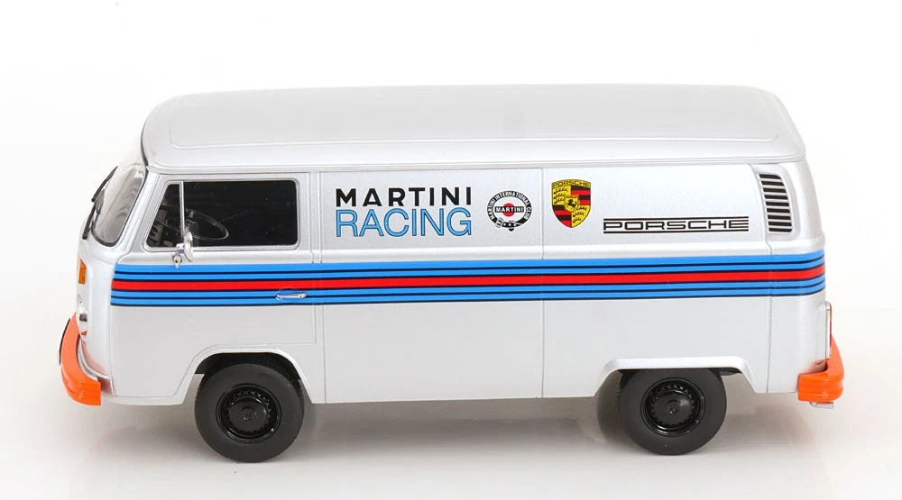 VOLKSWAGEN T2B DELIVERY VAN PORSCHE MARTINI RACING SILVER 1972