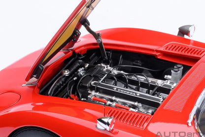 AUTOART-Toyota 2000GT (RHD) 1967 Red