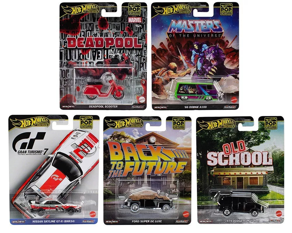 Hot Wheels 2025 Premium - Pop Culture - Lot J - 2025 (HXD63-956J)