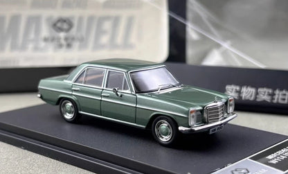 Maxwell Model 1:64-Mercedes-Benz 200 W114-Green MW640031