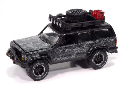 Johnny Lightning-Jeep Cherokee XJ &quot;Tow &amp; Go&quot; Series JLBT022-3