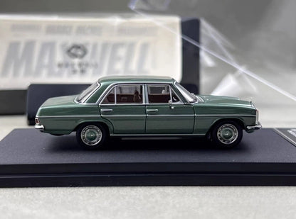 Maxwell Model 1:64-Mercedes-Benz 200 W114-Green MW640031
