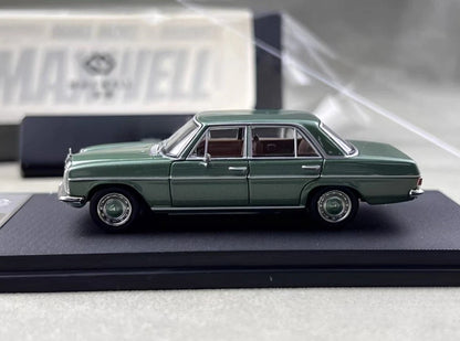 Maxwell Model 1:64-Mercedes-Benz 200 W114-Green MW640031