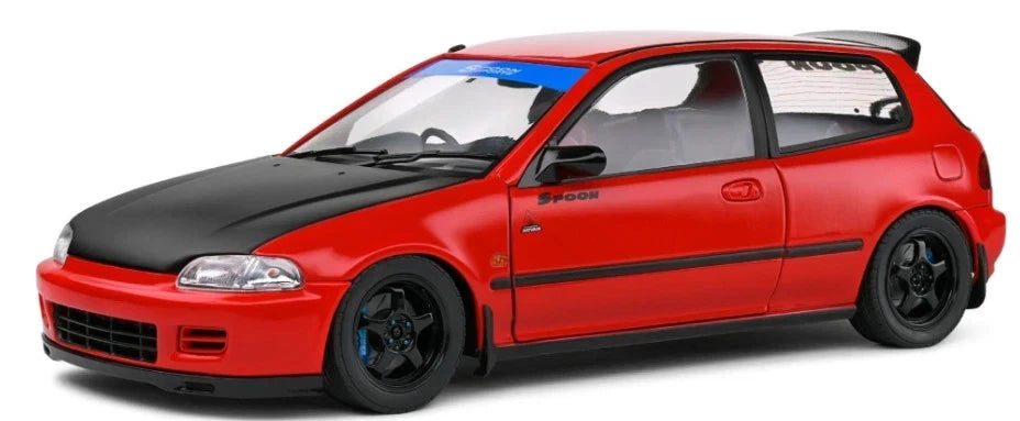 1991 Honda Civic (EG6) Spoon Version Rouge – Solido 1:18 – S1810403