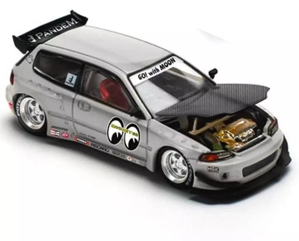 CHASE CARS-POPRACE 1/64, Pandem Civic EG6 v1.5 - MOONEYES (enigma exlucsive edition) PRE010