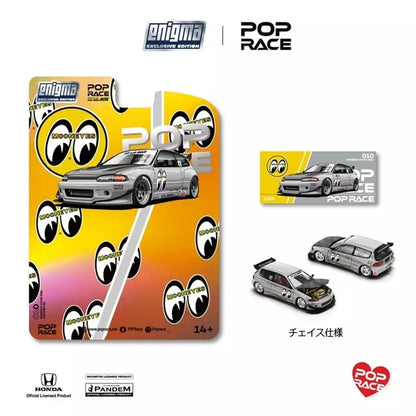 CHASE CARS-POPRACE 1/64, Pandem Civic EG6 v1.5 - MOONEYES (enigma exlucsive edition) PRE010
