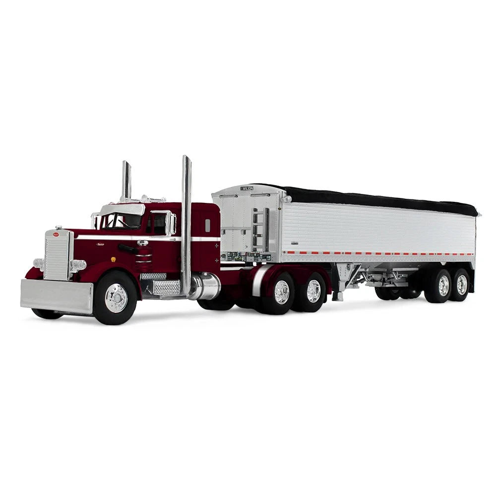 Peterbilt 351 Sleeper Cab Truck Wilson Pacesetter Grain Trailer 60-2218