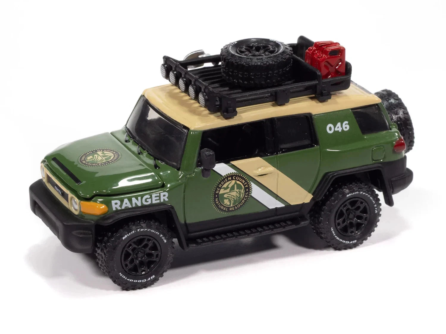 Johnny Lightning-2014 Toyota FJ Cruiser   "Tow &amp; Go" Series JLBT022-2