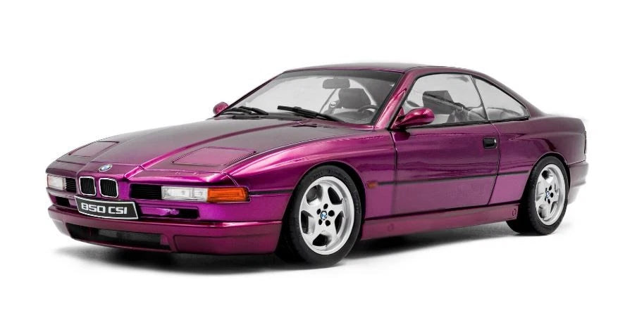 SOLIDO-  1991 BMW 850 CSI (E31) - Daytona Violet (S1807006)