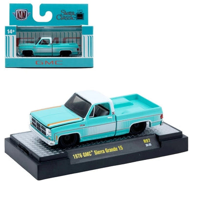 M2 Machines 1:64 1976 GMC Sierra Grande 15 – Detroit-Muscle Release 97 – 32600-97-D