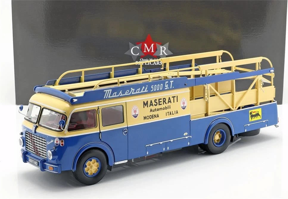 CMR 1/18-FIAT 642 RN2 BARTOLETTI MASERATI RACING TEAM TRANSPORTER