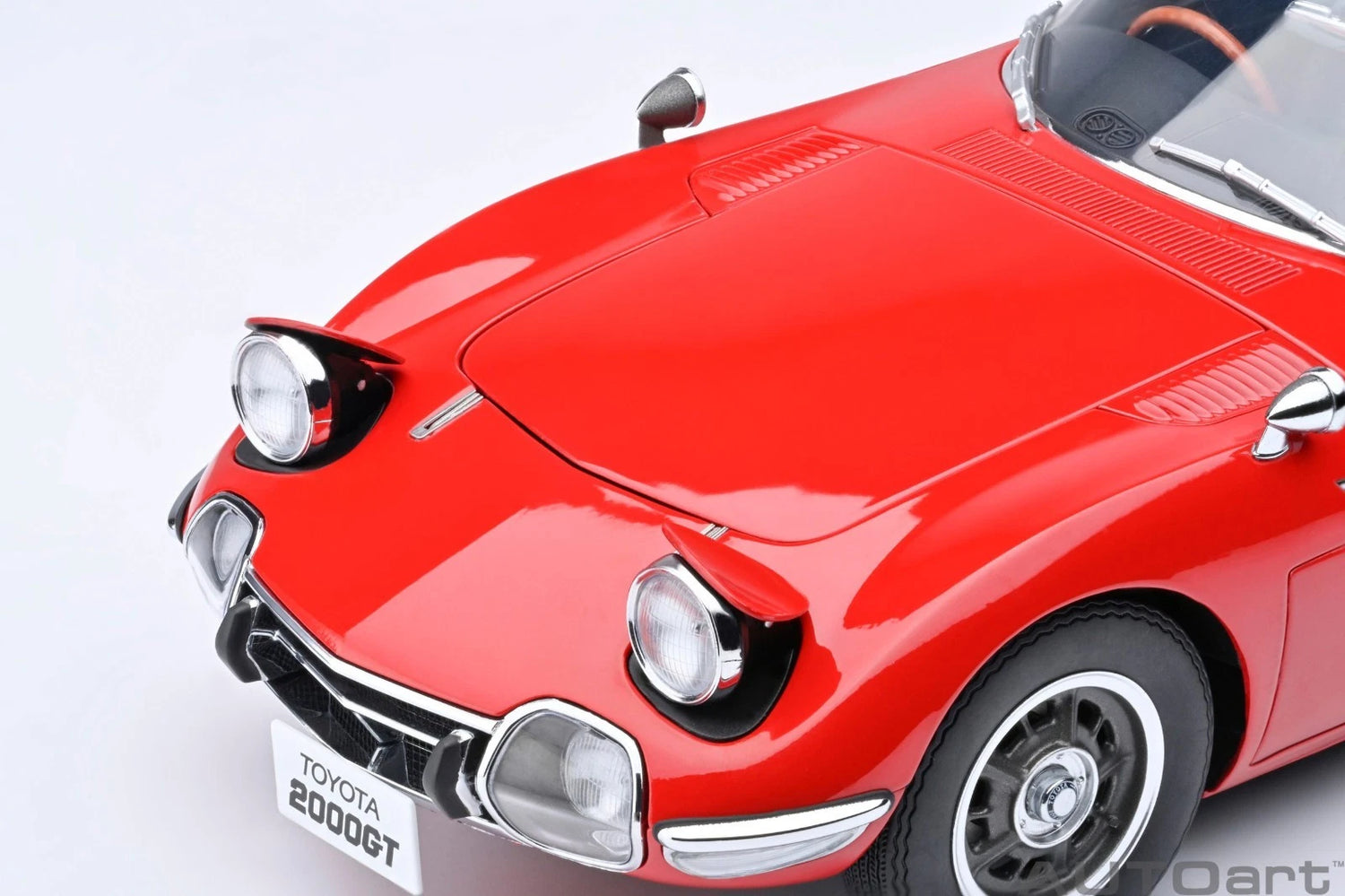 AUTOART-Toyota 2000GT (RHD) 1967 Red