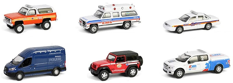 GreenLight 1:64 First Responders Série 2 – Bellingham Crisis Negotiation Team – Ford Transit LWB High Roof 2020 – GL67060-D