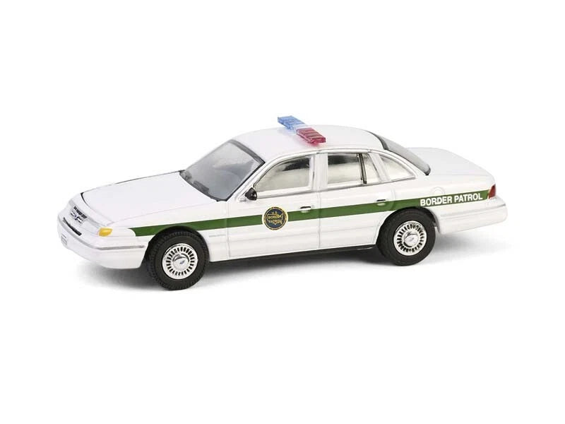 GreenLight 1:64 Ford Crown Victoria 1997 – U.S. Border Patrol – Hobby Exclusive – GL43035-C