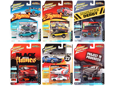 Johnny Lightning Street Freaks 2021 Release 4 Version A Set 1:64 - JLSF022-4A