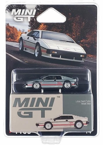 CHASE CAR Mini GT Lotus Esprit Turbo – Chrome Silver (MGT01109-BLC-CHASE)