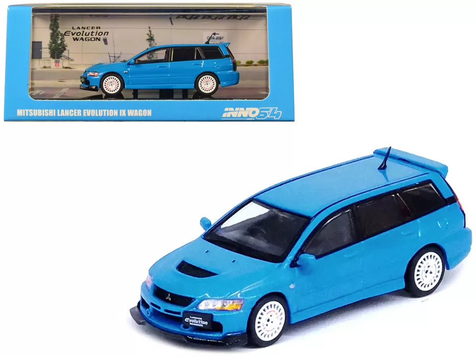 Mitsubishi Lancer Evolution IX Wagon (Blue)