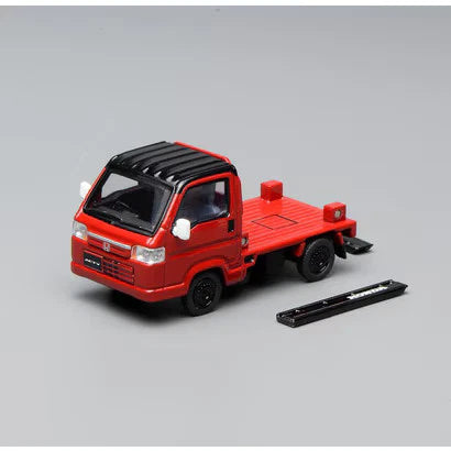 Motorhelix 1/64 -  Intern Series 1/64 Honda ACTY Truck Flame Red x Black M65602