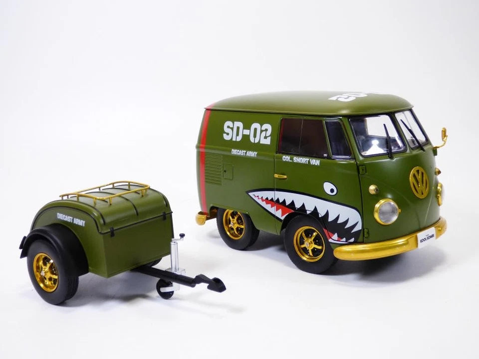 SOLIDO - 1950 Volkswagen Kool Kombi - "Army Fighter"