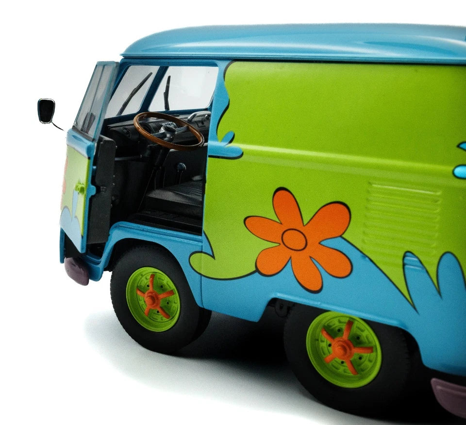 SOLIDO - Volkswagen Combi with trailer - "Flower Power"